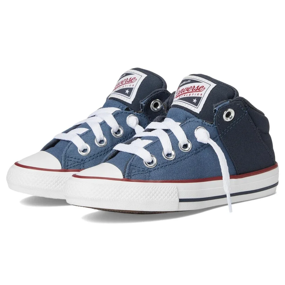 Converse Chuck Taylor All Star Axel Mid A10749F Kids 3 Blue Skate Shoes ZOGG2823